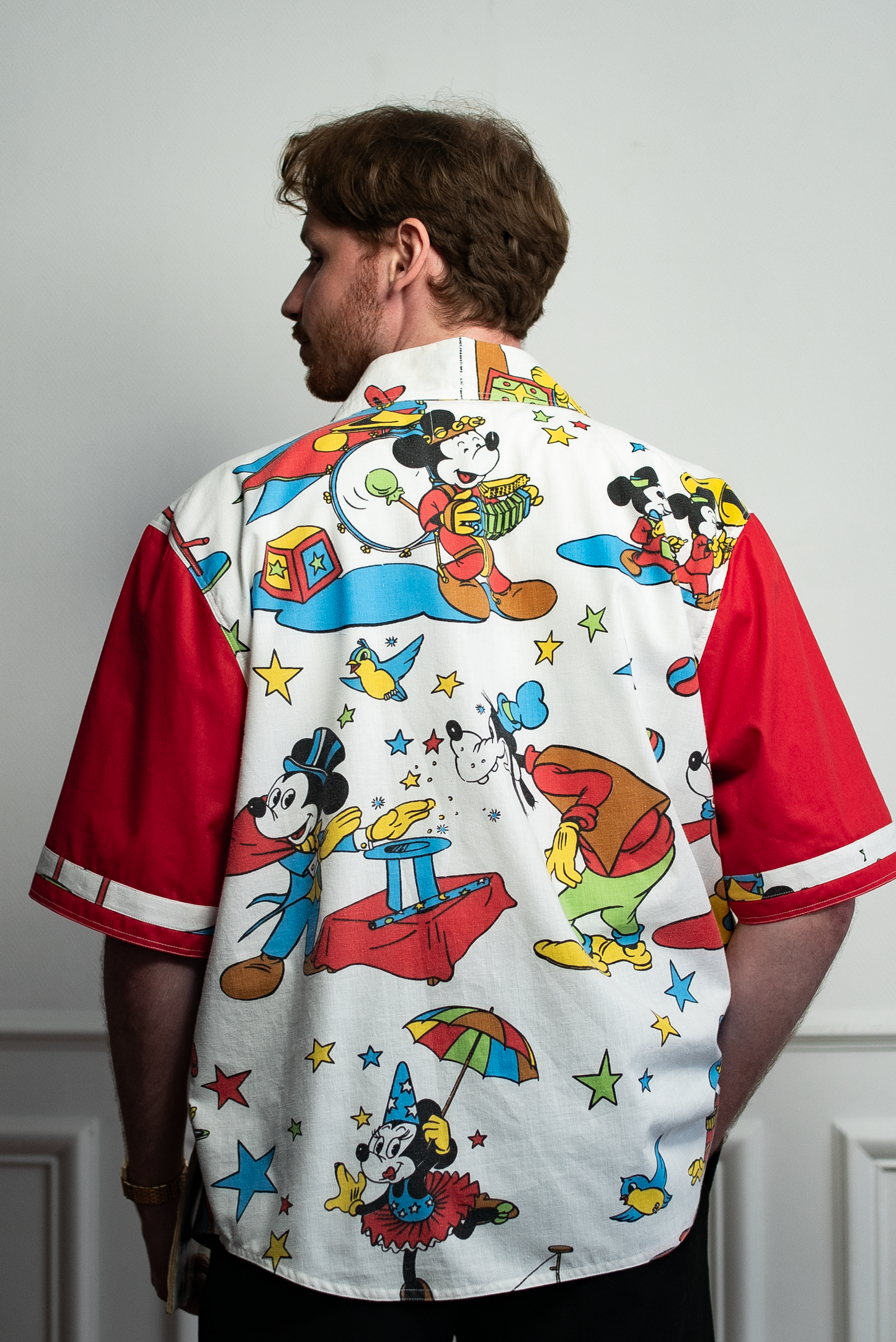 Chemise unisexe vintage upcyclée taille 2XL / 3XL