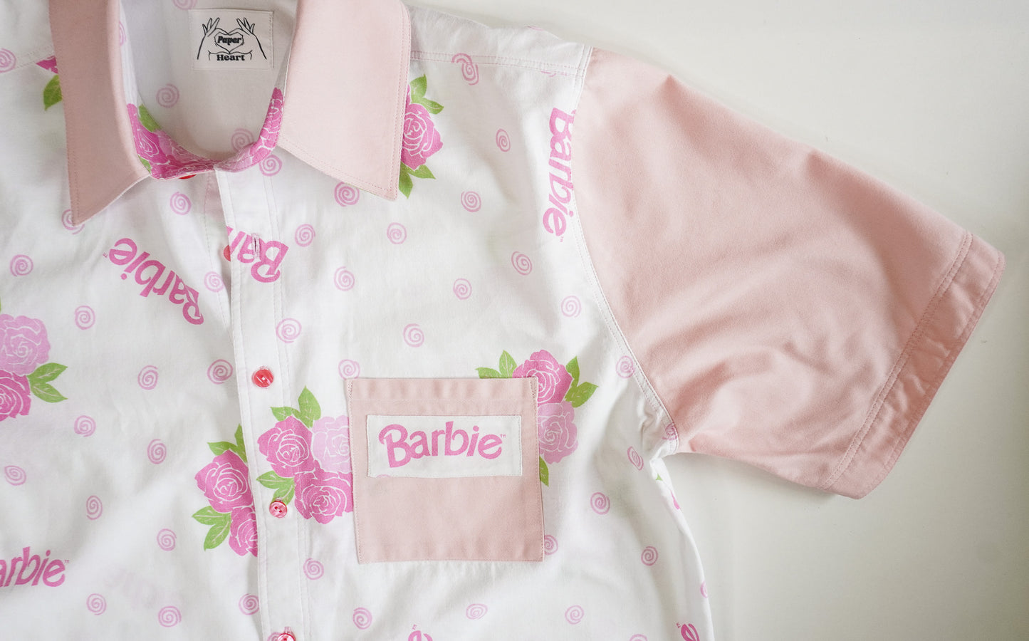 Chemise unisexe vintage upcyclée taille S / M