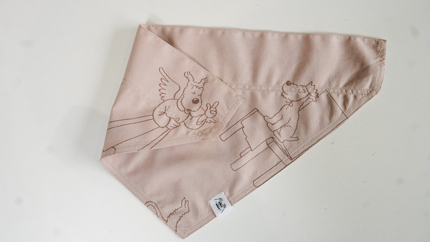 Bandana pour animaux vintage upcyclé ( XS - L )