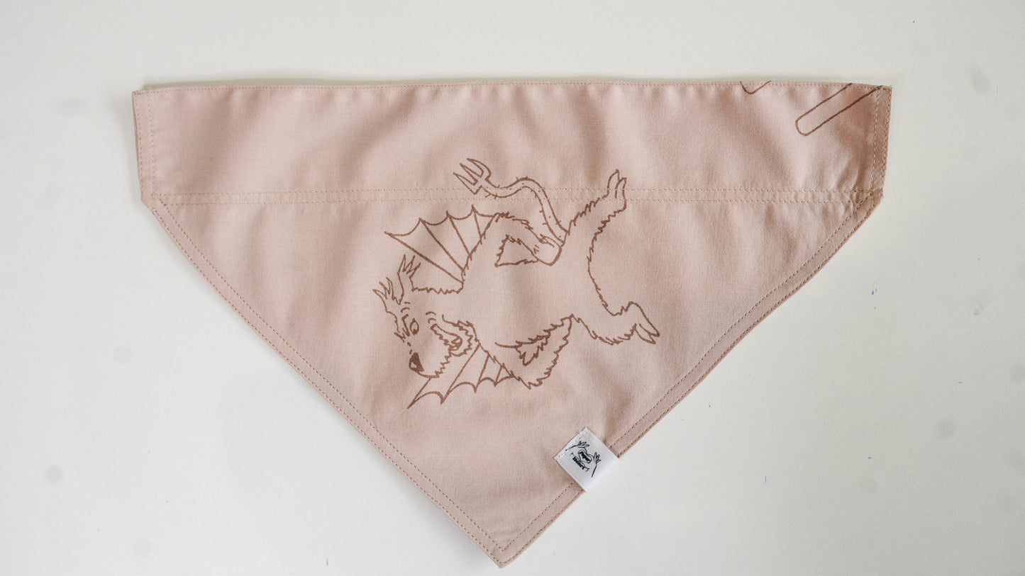 Bandana pour animaux vintage upcyclé ( XS - L )