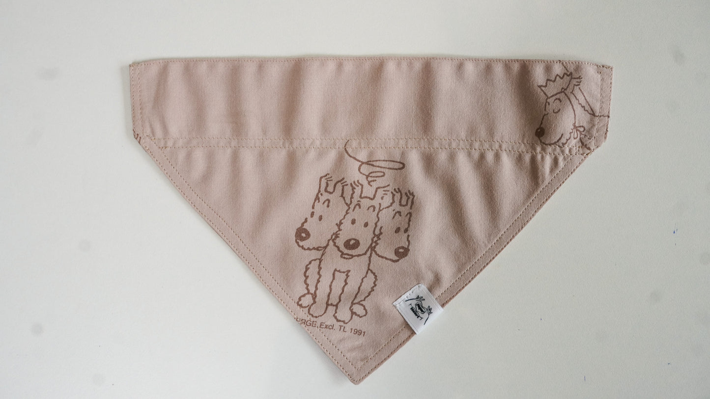 Bandana pour animaux vintage upcyclé ( XS - L )