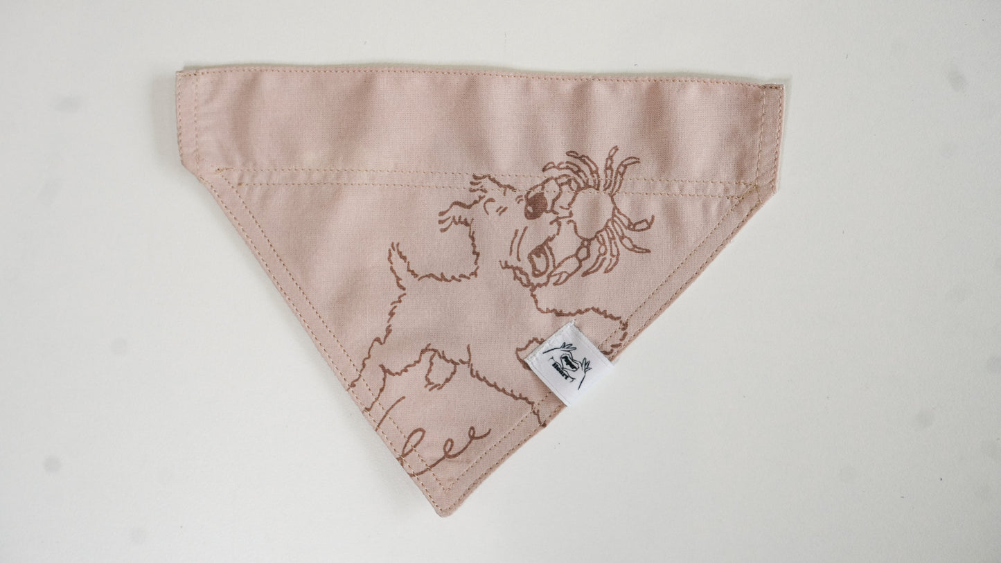 Bandana pour animaux vintage upcyclé ( XS - L )