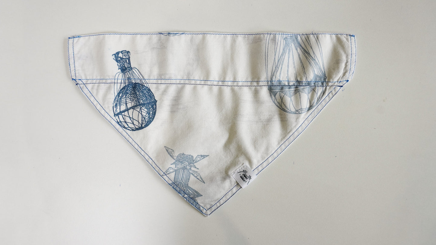 Bandana pour animaux vintage upcyclé ( XS - L )