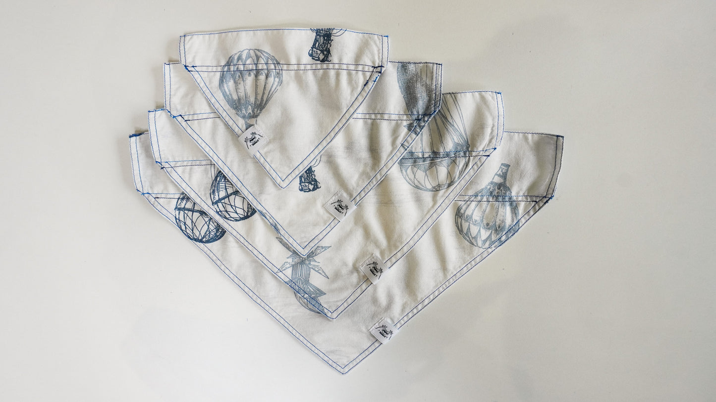 Bandana pour animaux vintage upcyclé ( XS - L )