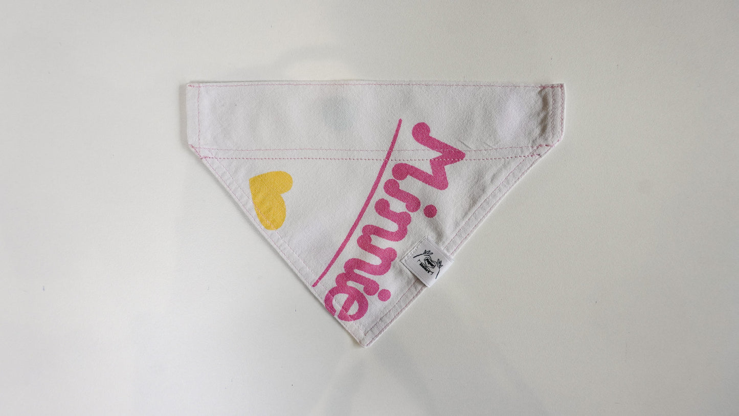 Bandana pour animaux vintage upcyclé ( XS - L )