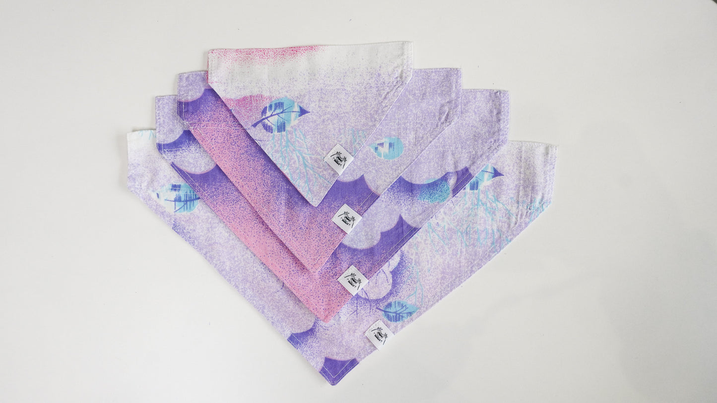 Bandana pour animaux vintage upcyclé ( XS - L )