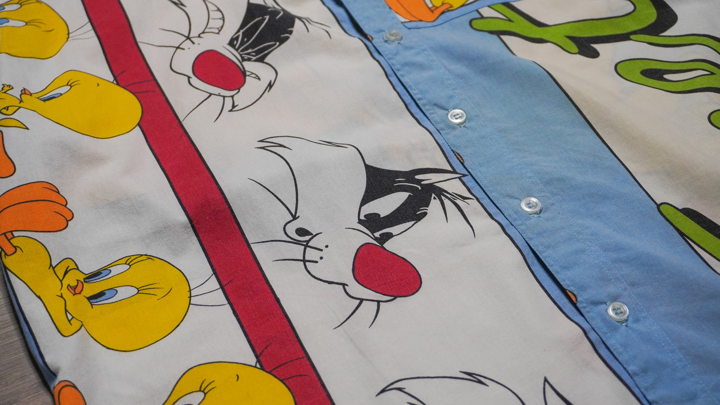 Chemise unisexe vintage upcyclée taille XL / 2XL