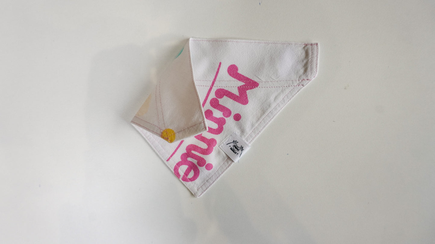 Bandana pour animaux vintage upcyclé ( XS - L )