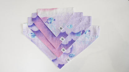Bandana pour animaux vintage upcyclé ( XS - L )