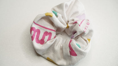Chouchou vintage upcyclé